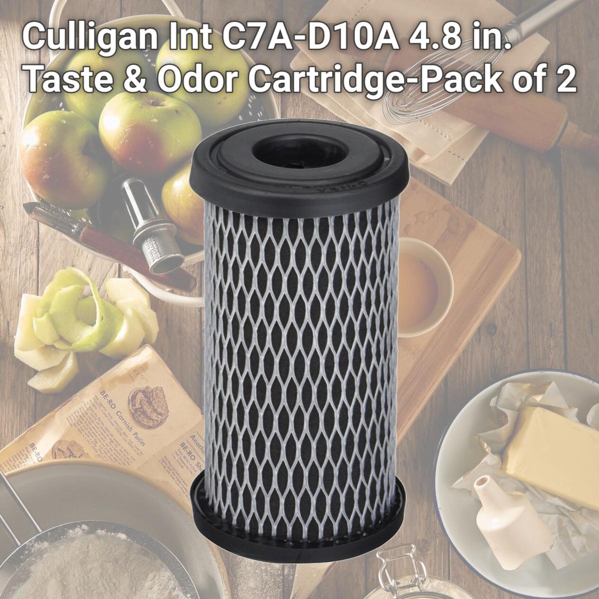 Picture of Culligan Int C7A-D10A 4.8 in. Taste & Odor Cartridge-Pack of 2