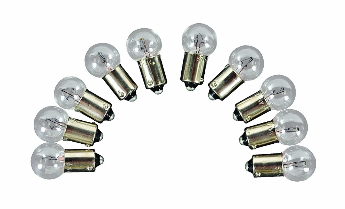C1w-54714 No.57 Auto Instrument Light Bulb, 10 Per Box