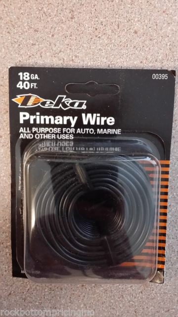 East Penn E6B-395 40 ft. Primary Wire East Penn E6B-395 40 ft. Primary Wire