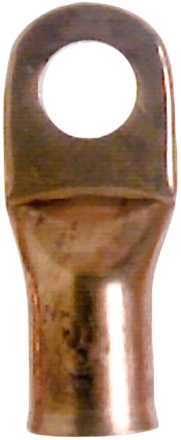 0.31 In. Battery Cable Stud Copper Lug, 4 Gauge
