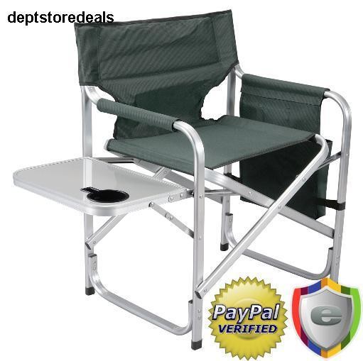 Flk-48870 Director Chair With Tray & Cup - Green