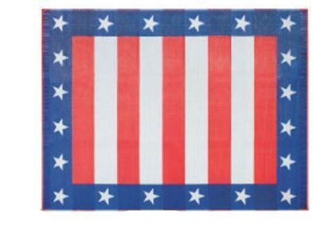 Flk-49600 8 X 1 Ft. Independence Day Mat