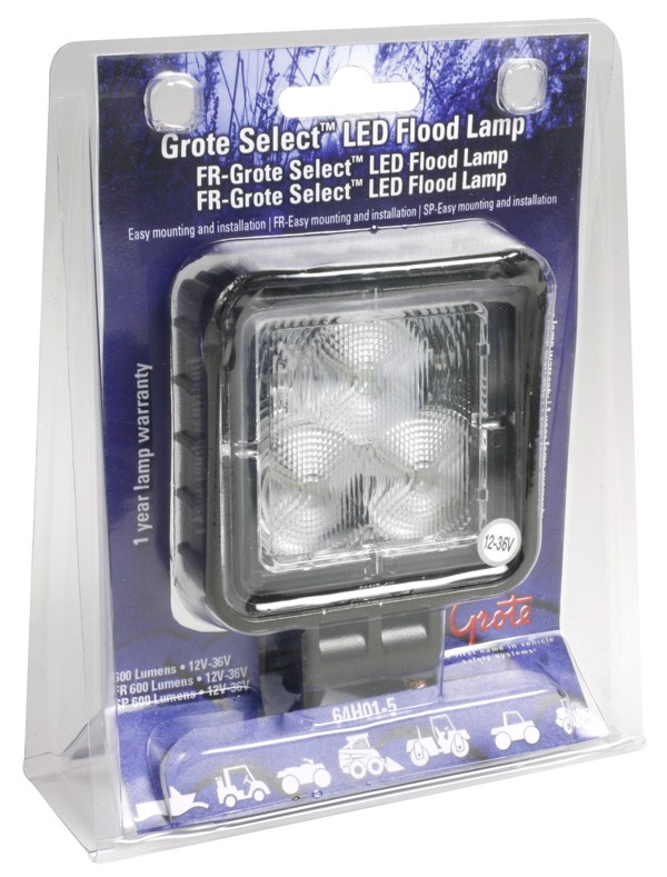 Grote Perlux G17-64h015 Led Flood Hardwire Lamp