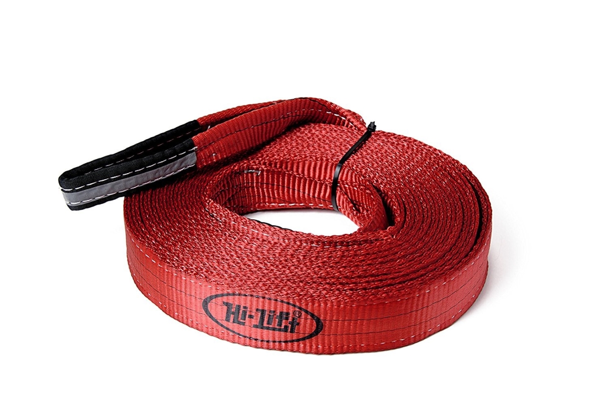 H12-strp230 2 In X 30 Ft. Reflective Loops Recovery Strap