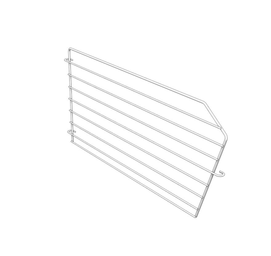 Cwb22dbcp 22 In. Continuous Wire Basket Dividers