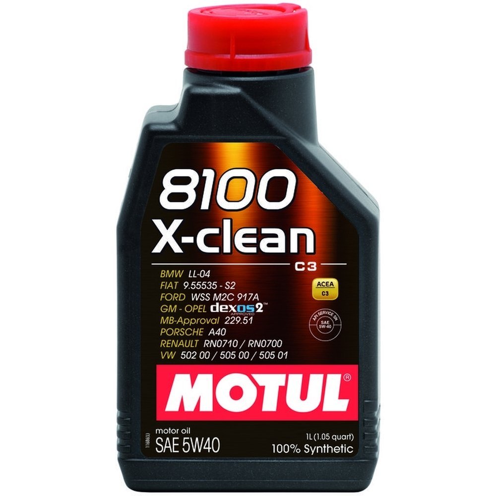 102786 1 Liter 8100 X-clean 5w40 - 12x