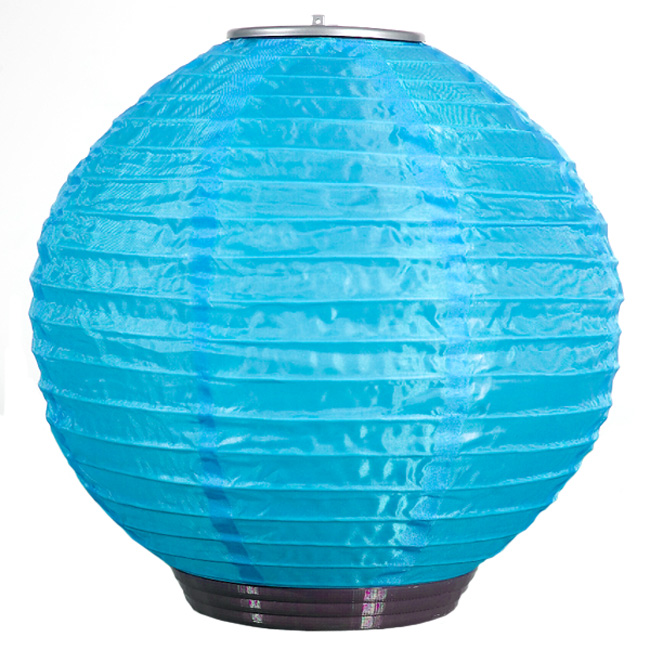 Sal05 Solar Asian Lanterns - Blue