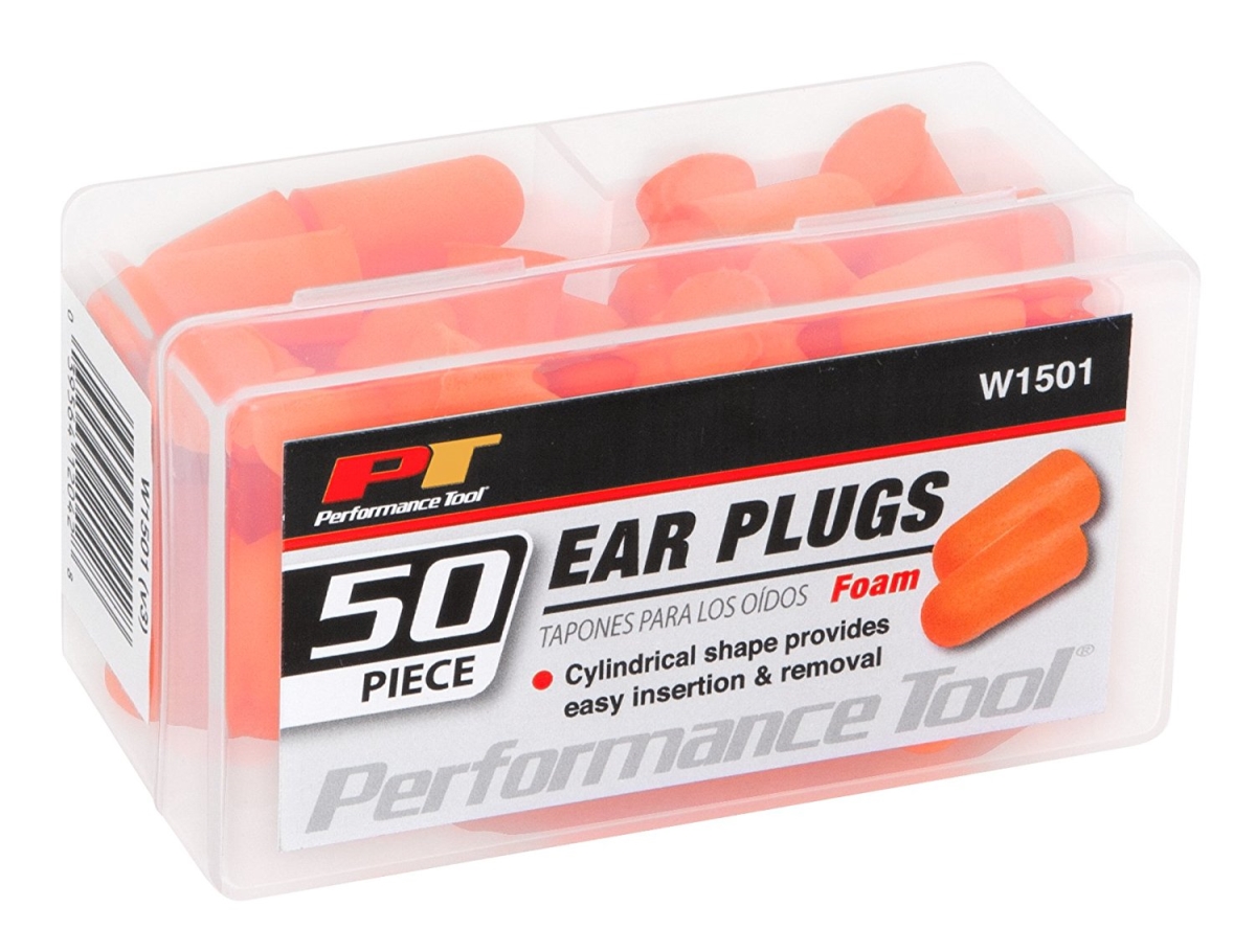 W1501 Ear Plug In Reusable Case - 50 Pieces