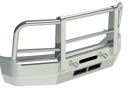 FD12L2OEM 2.5 in. Aero Bumper with Driving Light for Ford F-150 & Econoline FD12L2OEM 2.5 in. Aero Bumper with Driving Light for Ford F-150 & Econoline
