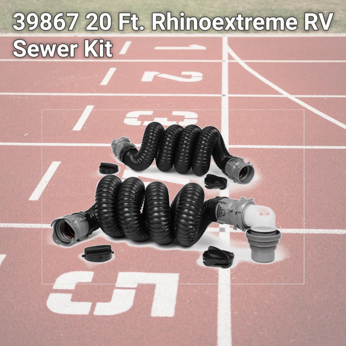 Picture of Camco 39867 20 Ft. Rhinoextreme RV Sewer Kit