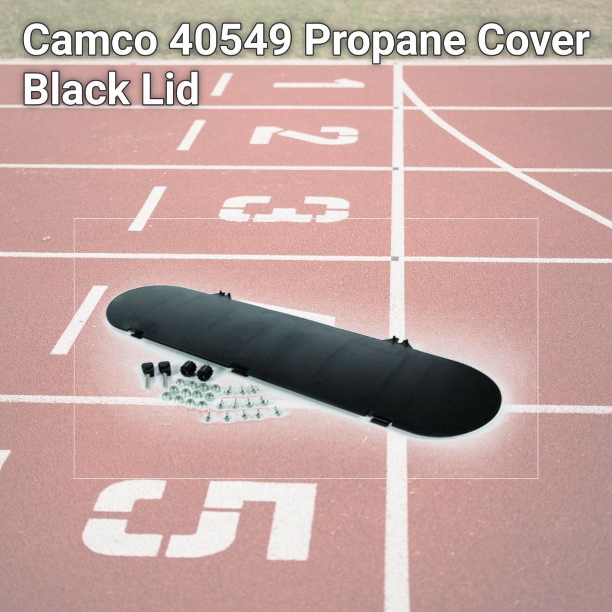 Picture of Camco 40549 Propane Cover Black Lid