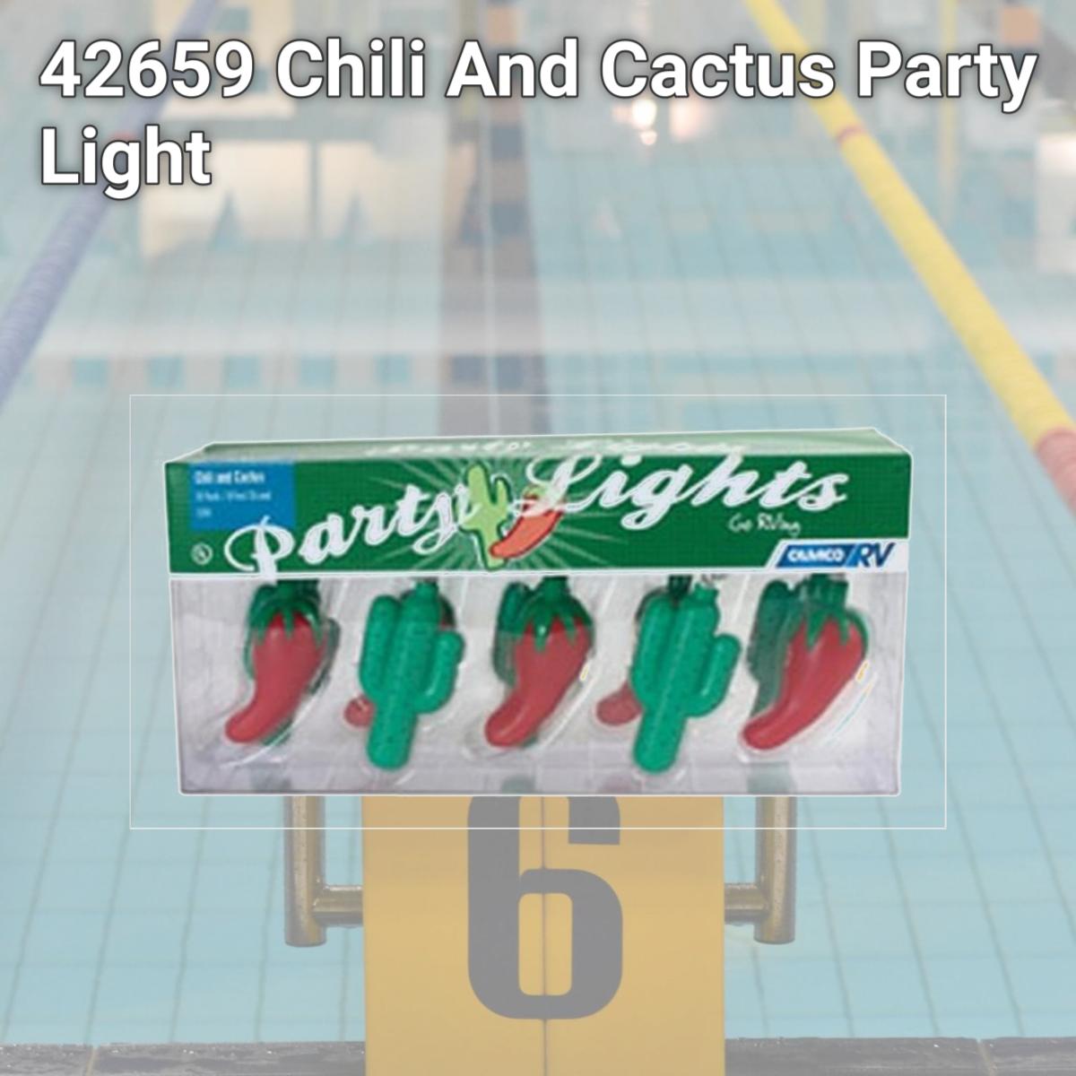 Picture of Camco 42659 Chili And Cactus Party Light