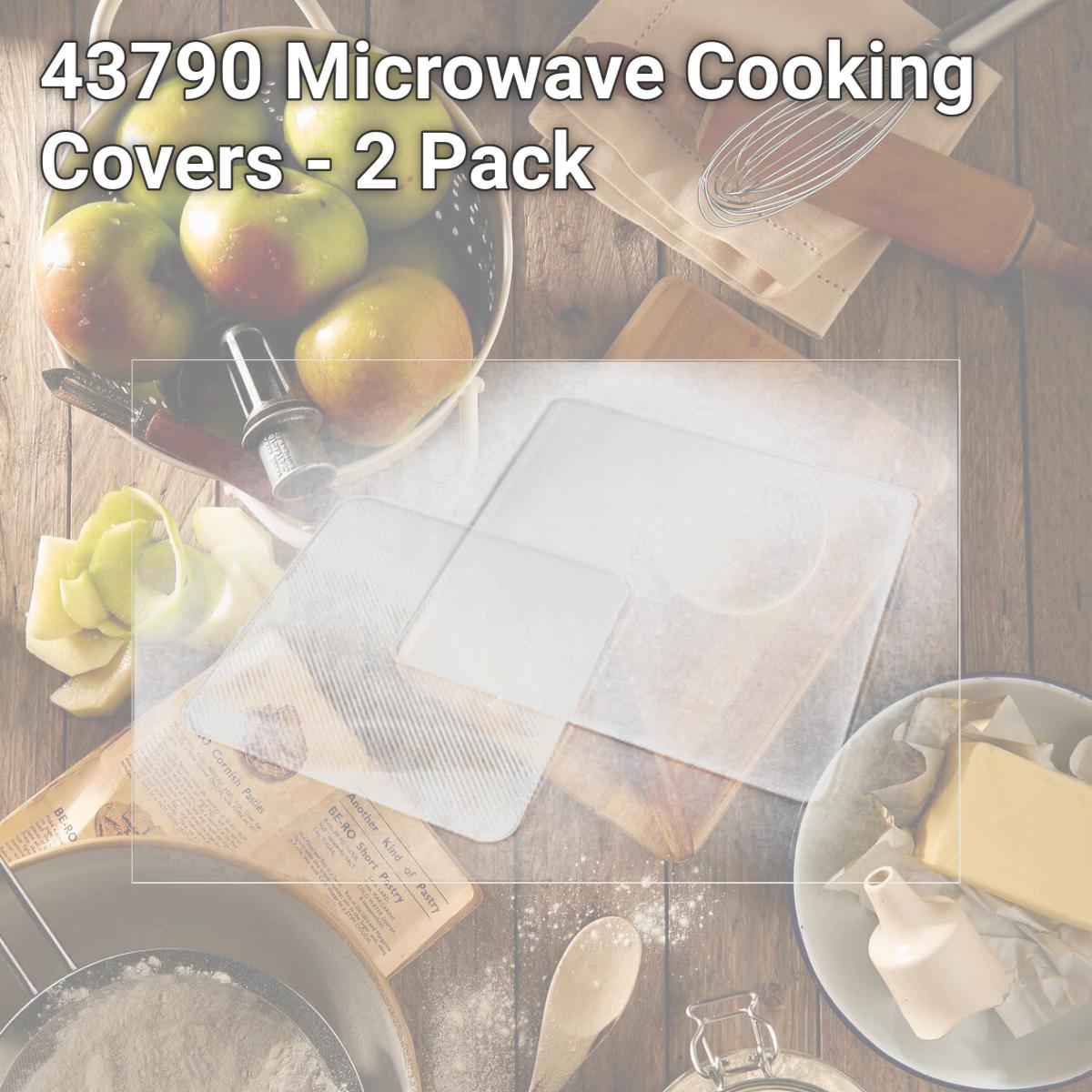 Picture of Camco 43790 Microwave Cooking Covers - 2 Pack
