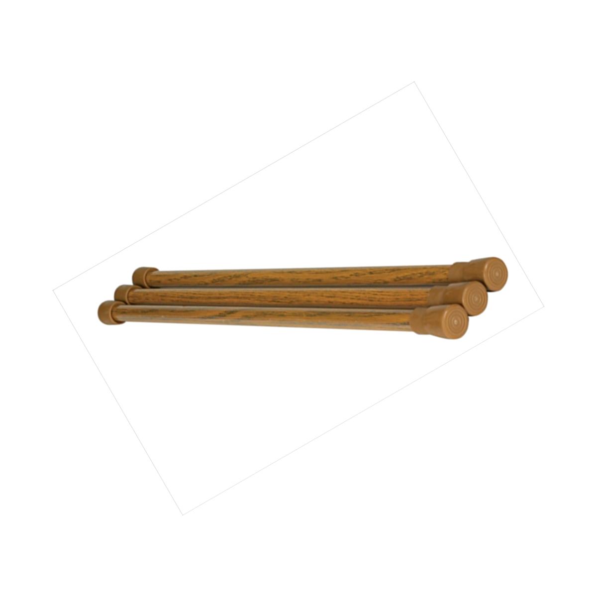 Picture of Camco 43823 Oak-Finish Refrigerator Bars - 3 Per Pack