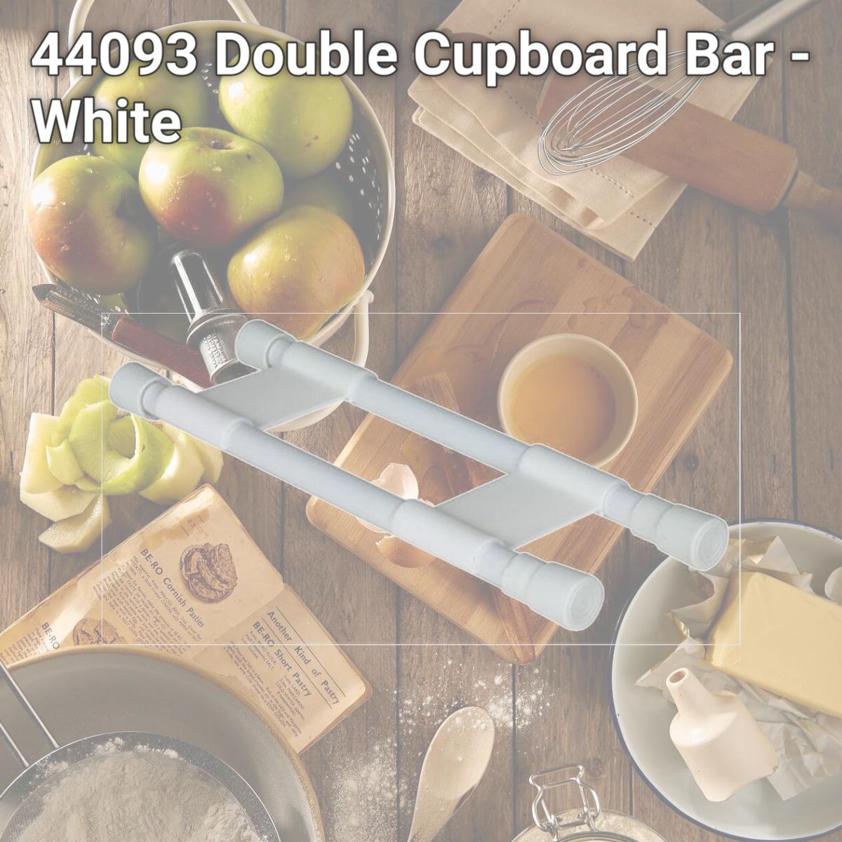 Picture of Camco 44093 Double Cupboard Bar - White