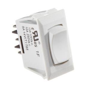S345 10 Amp Automotive Rockers On & Off Switch - White