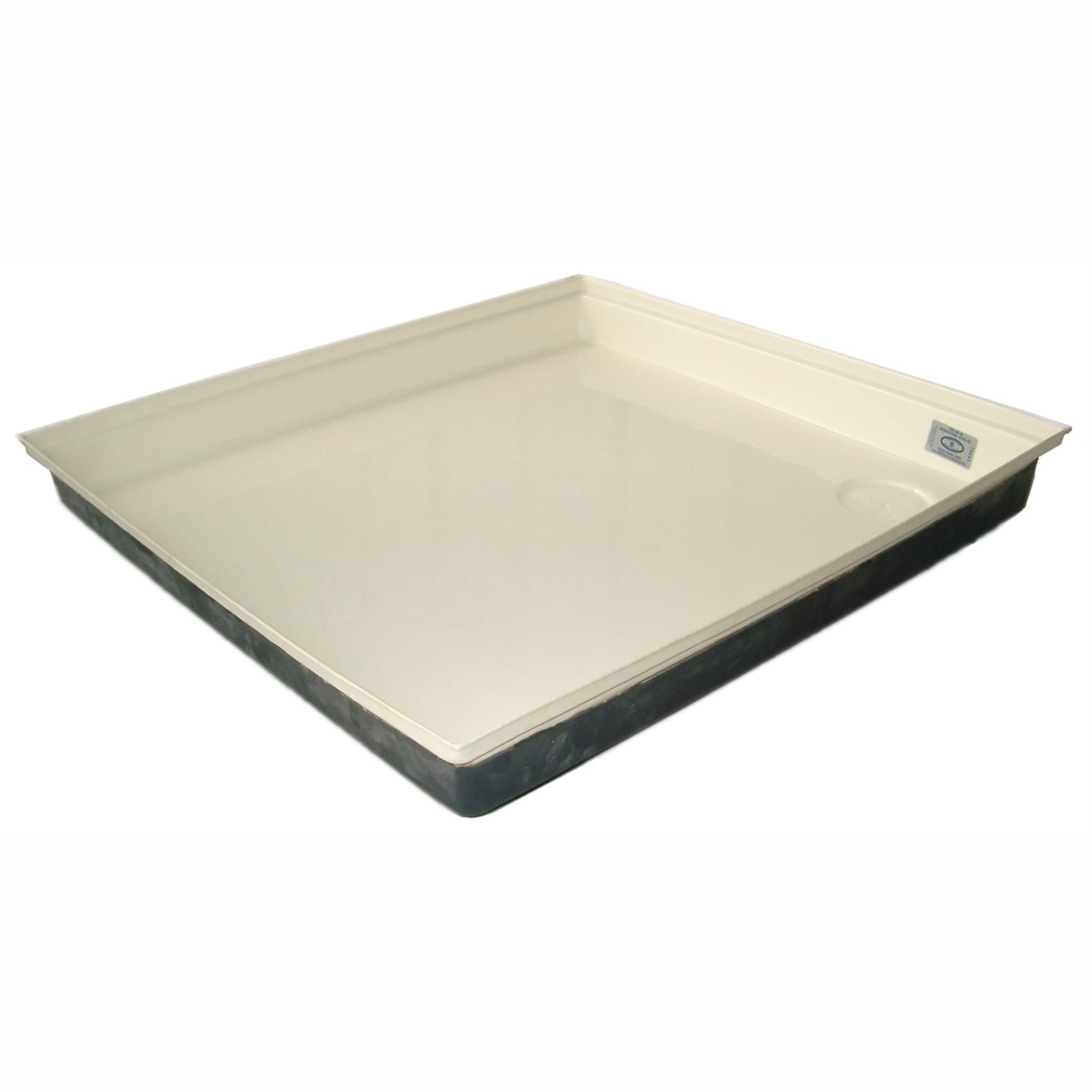 460 27 X 24 X 4 In. Shower Pan, Colonial White