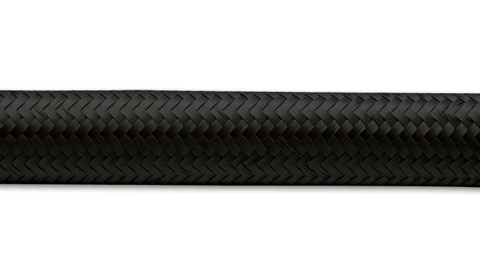 11960 Hose Id 0.56 In. -10 An & 2 Ft. Roll Of Black Nylon Braided Flex Hose