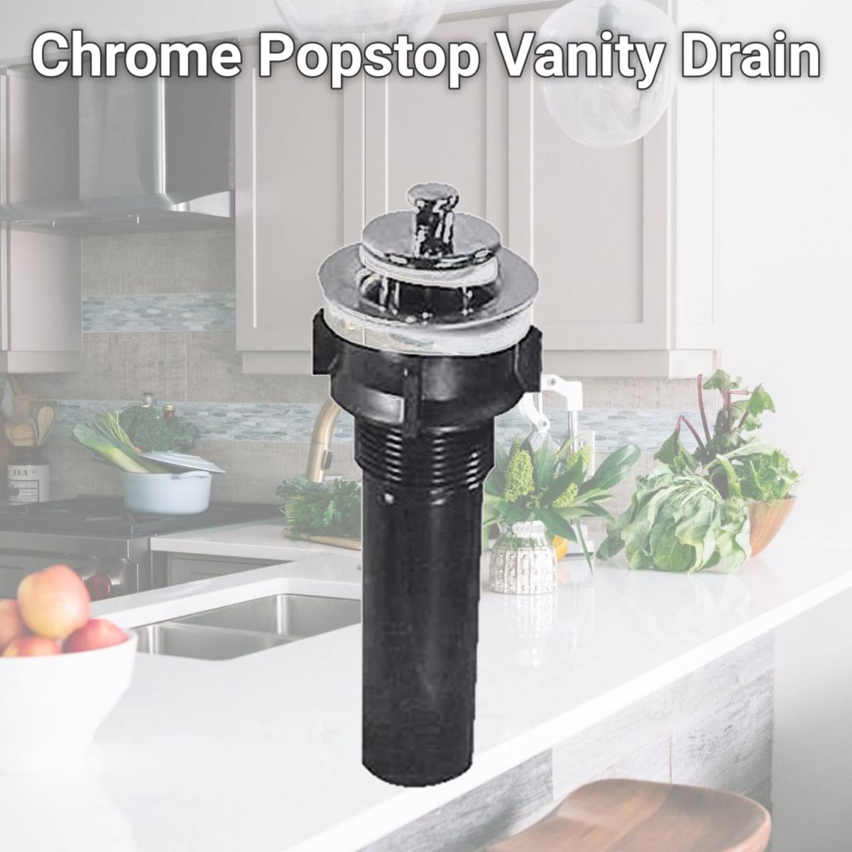 Picture of LaSalle Bristol L64-39136 Chrome Popstop Vanity Drain