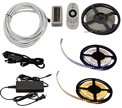 UPC 687077003150 product image for Green LongLife M1F-8080108 2 in 1 16.4 ft. LED Light Strip Kit with Dimmer Remot | upcitemdb.com