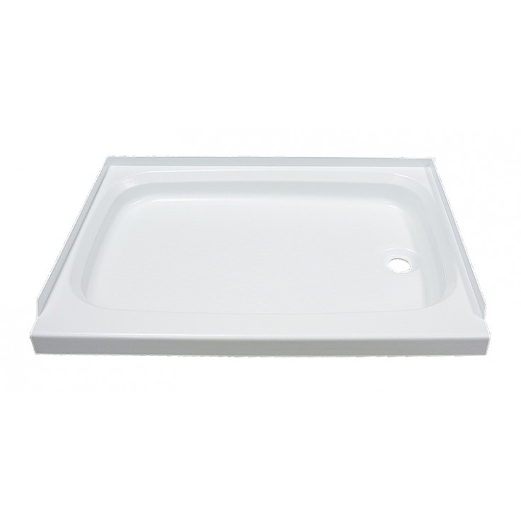 Lippert Component M6v-210371 24 X 32 In. Right Hand Drain Shower Pan - White