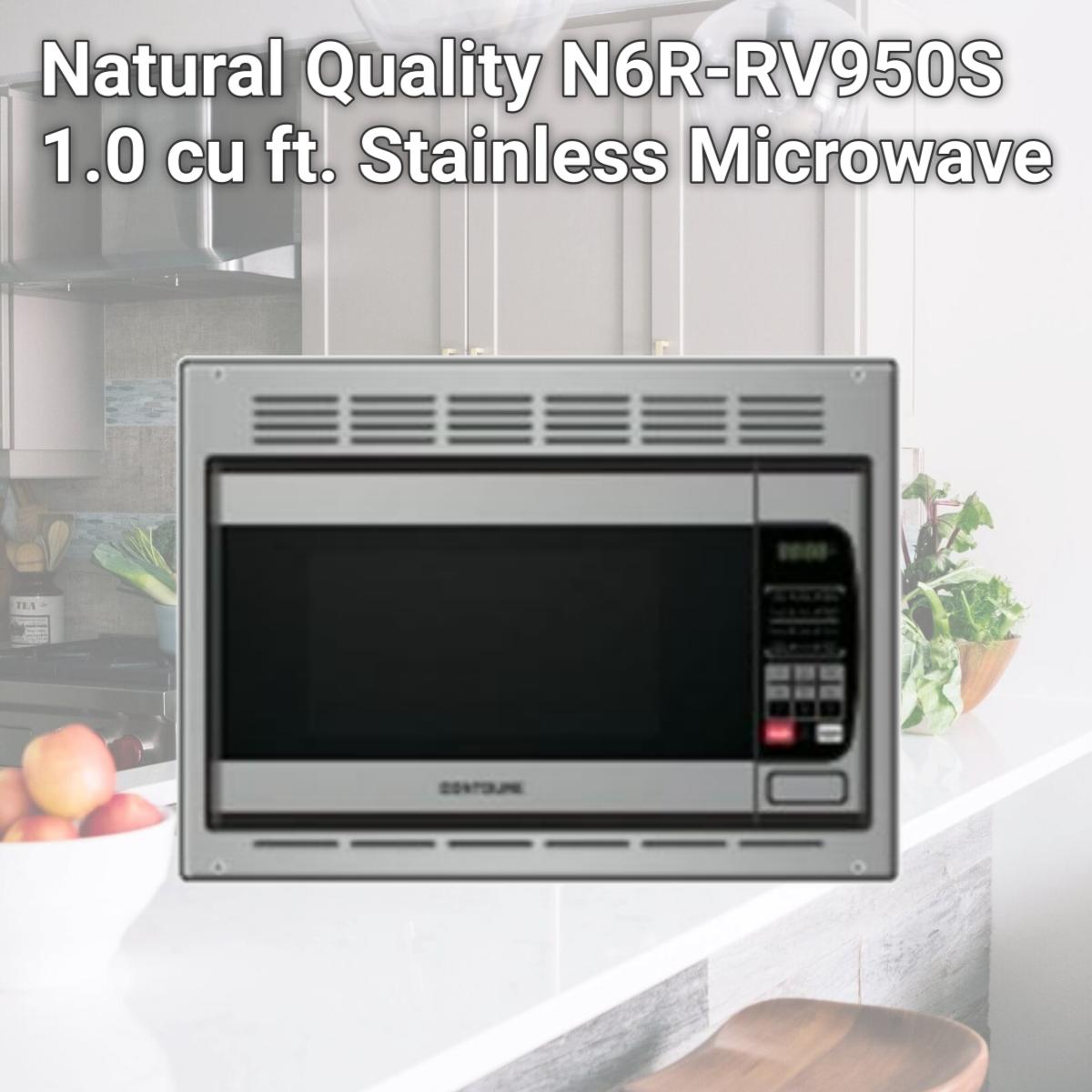 Picture of Natural Quality N6R-RV950S 1.0 cu ft. Stainless Microwave