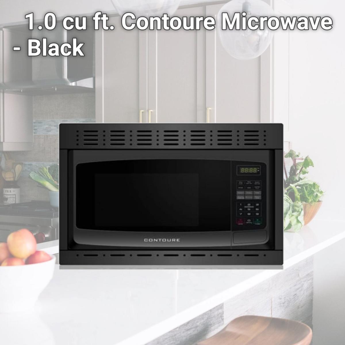 Picture of Natural Quality N6R-RV980B 1.0 cu ft. Contoure Microwave - Black
