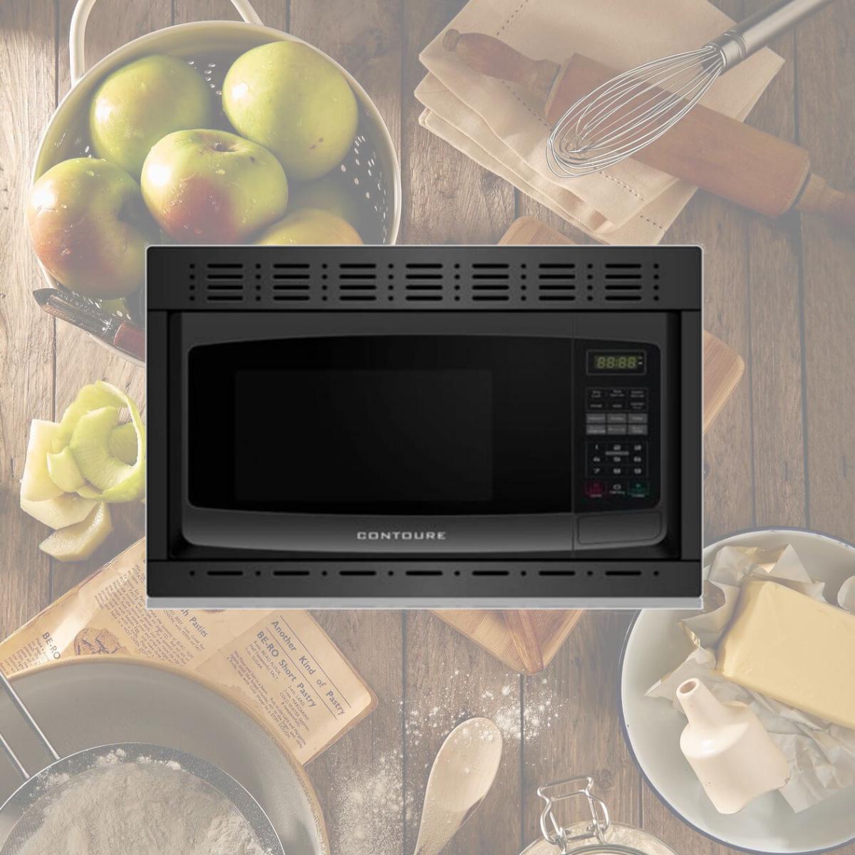 Picture of Natural Quality N6R-RV980B 1.0 cu ft. Contoure Microwave - Black