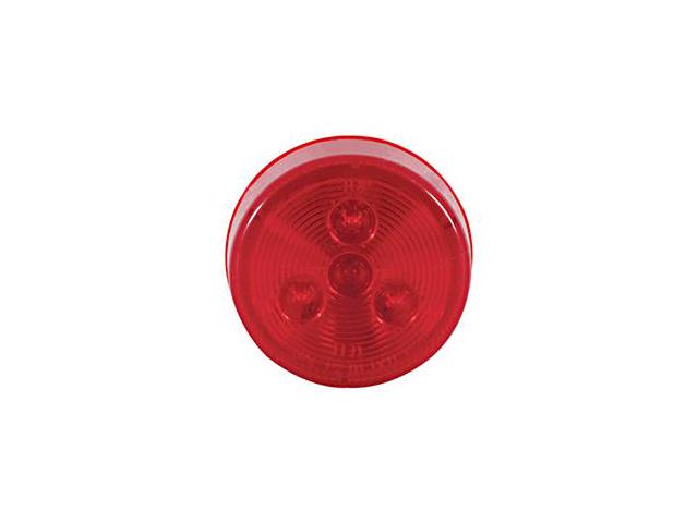 2.5 In. Husky Round Led Clearance & Mark Lite, Red