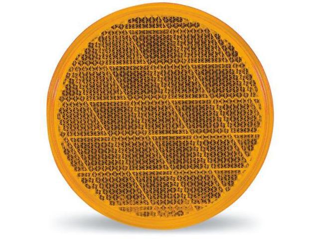 O24-re21as 3 In. Reflector Round Light, Amber