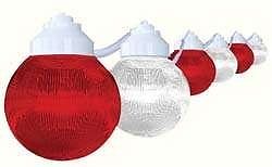 P2h-168101523p 6 Light Globes - Red & White