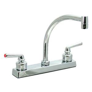 Valterra V46-pf211342 Two-handle 8 In. Tea Cup Faucet With Chrome Brass Handles