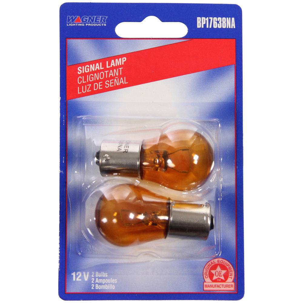 W31-bp17638na Rear & Front Turn Signal Light Bulb, Natural Amber
