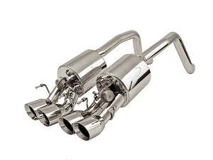 B&B EXHAUST Exhaust System Chevrolet Corvette 2008 Polished B&B EXHAUST Exhaust System Chevrolet Corvette 2008 Polished