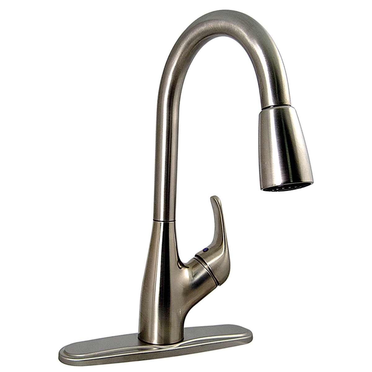 Valterra Pf231461 8 In. Single Handle Pulldown Kitchen Faucet, Nickel