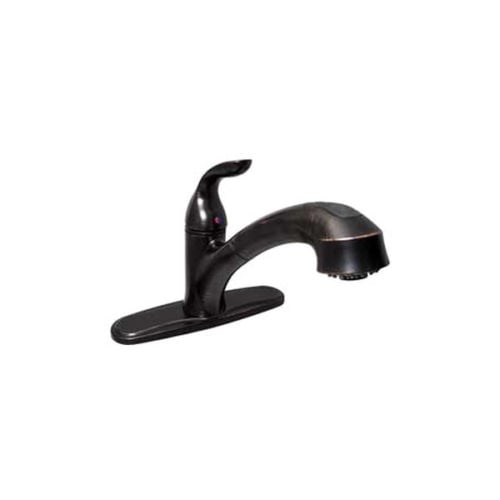 Valterra Pf231541 8 In. Hybrid Pullout Bronze Kitchen Faucet