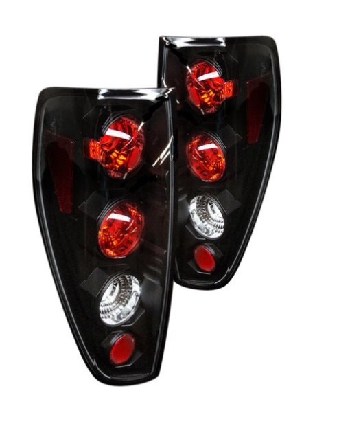 5001412 2004-2013 Chevy Colorado Black & Red Euro Tail Lights