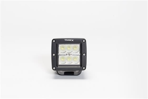 3 In. Square Cube Cree 18w Flood Light - Pair