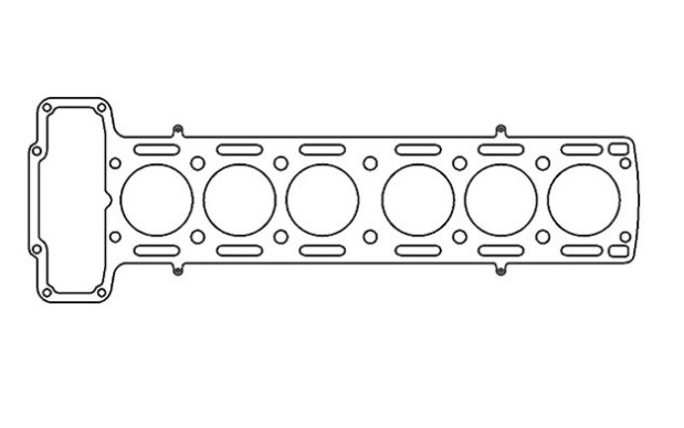 Cometic C2G-C4282040 0.040 in. MLS Cylinder Head Gasket for 1959-1968 Jaguar Mark II Cometic C2G-C4282040 0.040 in. MLS Cylinder Head Gasket for 1959-1968 Jaguar Mark II