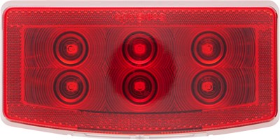 O24-rvstl21p Led Rv Combination Tail Lights, Driver Side - Red