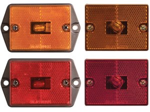 O24-mc36rs Surface Mount Marker & Clearancelights With Reflex