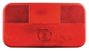 O24-rvst50s Rv Passenger Side Tail Light, Red