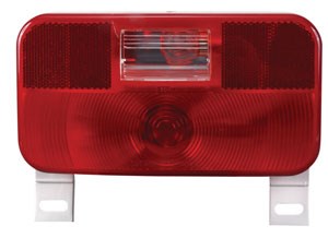 O24-rvst56s Rv Combination Tail Lights With Back-up Lights, Driver Side - Red