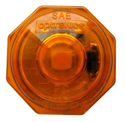 O24-mcl10akbp Led Non-directional Marker & Clearance Light With Grommet, Yellow