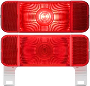 O24-rvstlb0060 Red One Led Series Rv Combination Tail Lights, Passender Side