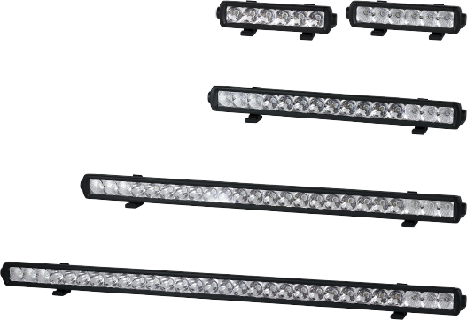 Xrv-dla632led 236 Mm 6x 3w High Intensity Osram Led Lightbars, Pencil Beam