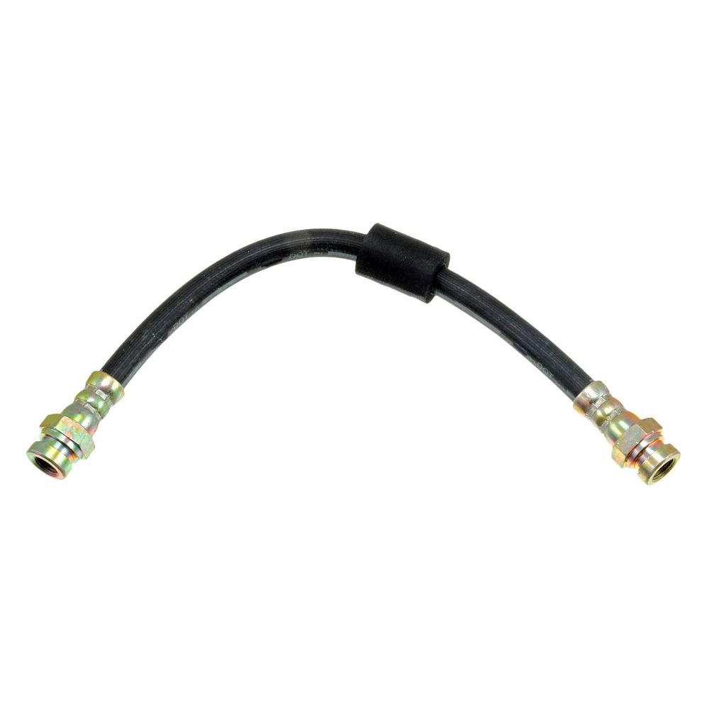 Dorman D18-H38840 11 in. Rear Driver Side Brake Hydraulic Hose for 1991-2003 Ford Escort, Black