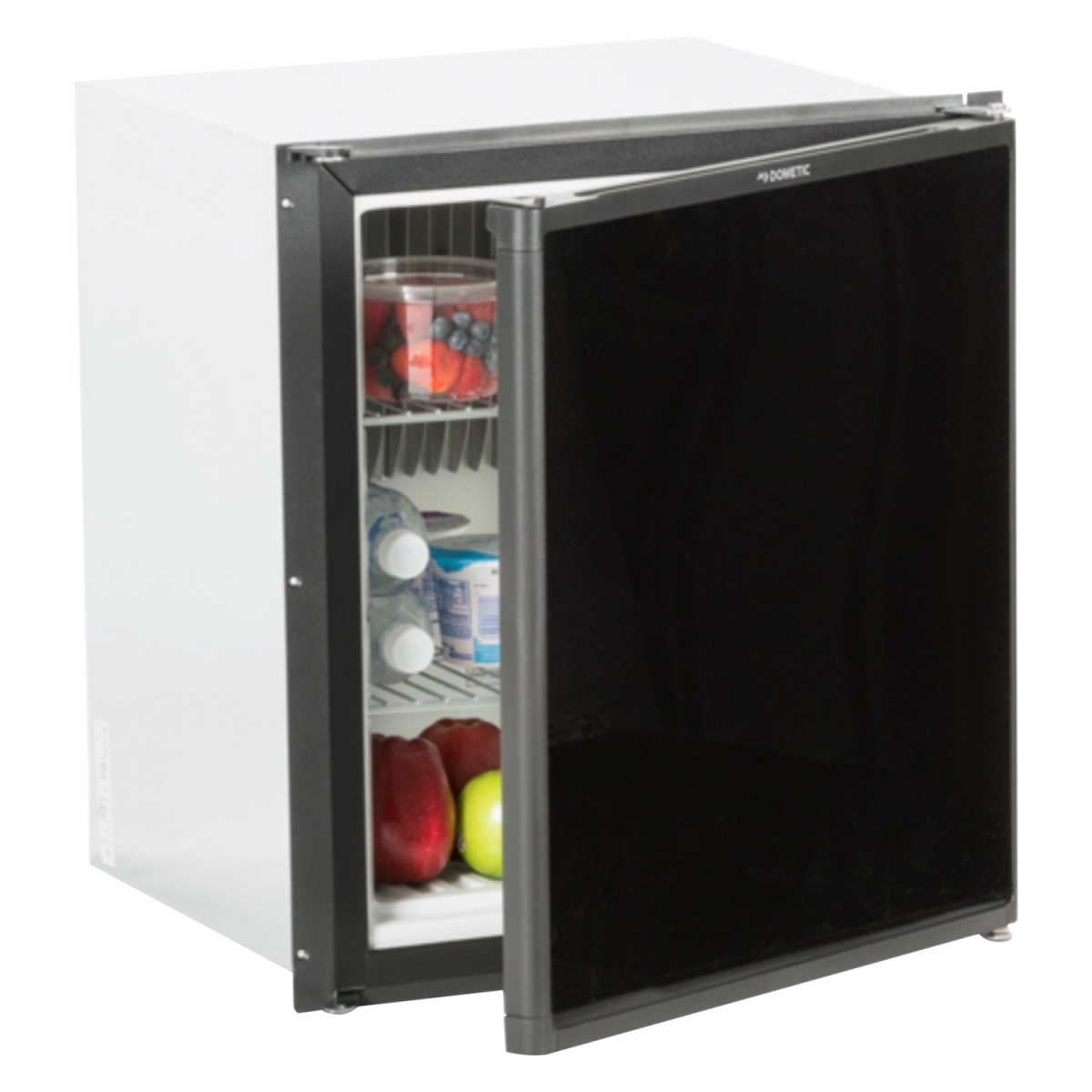 Compact 3-way Refrigerator, Black & Gray