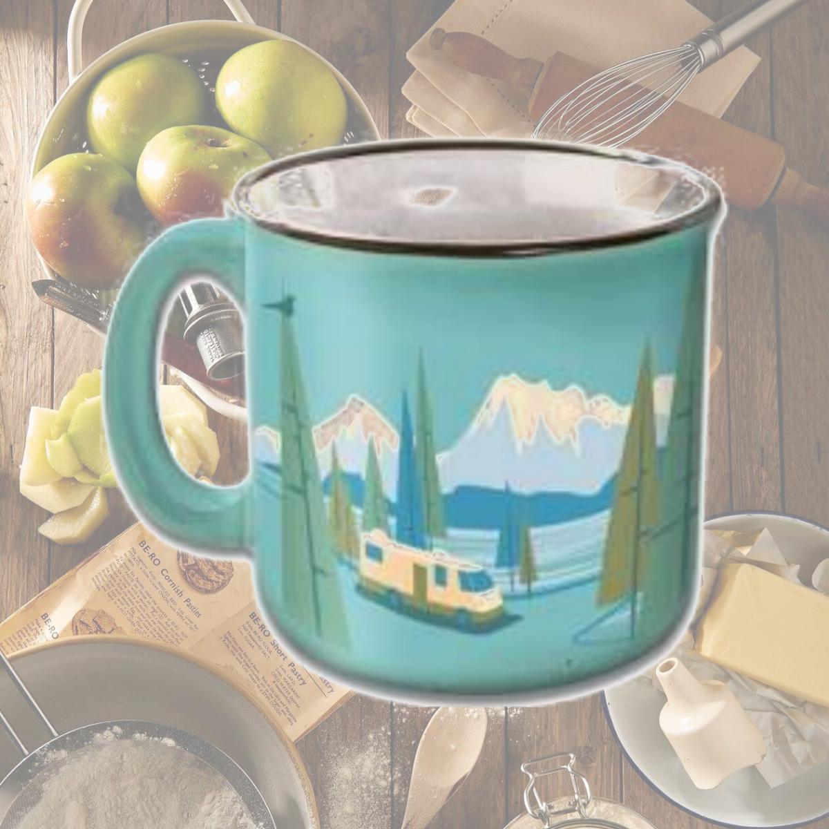 Picture of Camp Casual C4G-CC004TL 15 oz Birds Eye View Logo Travel Mug