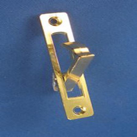 Strybuc S6t-3582c Brass Plate Pocket Door Pull